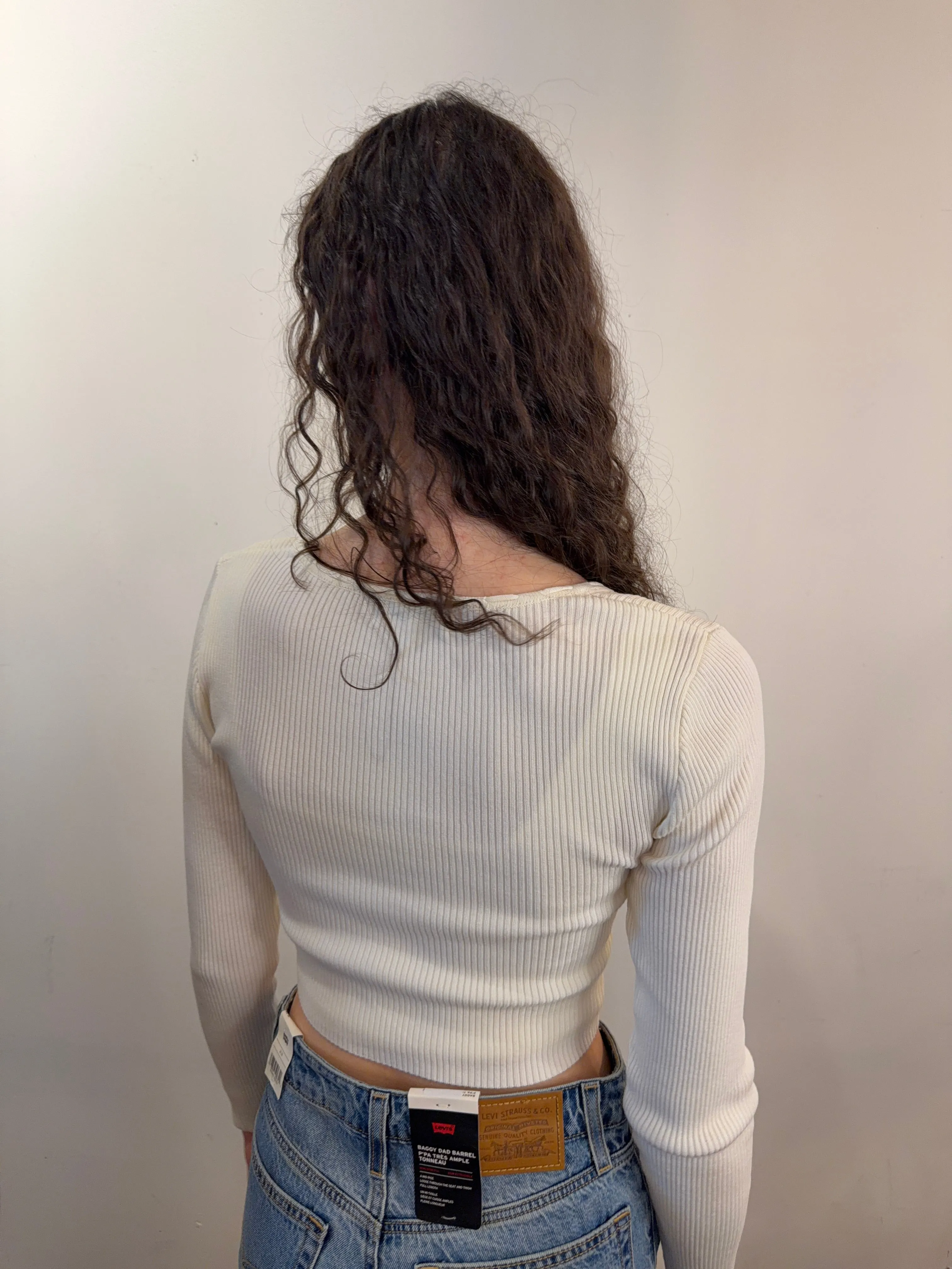 Abbey Embroidered Crop sold by Uforia Muse product image thumbnail 4