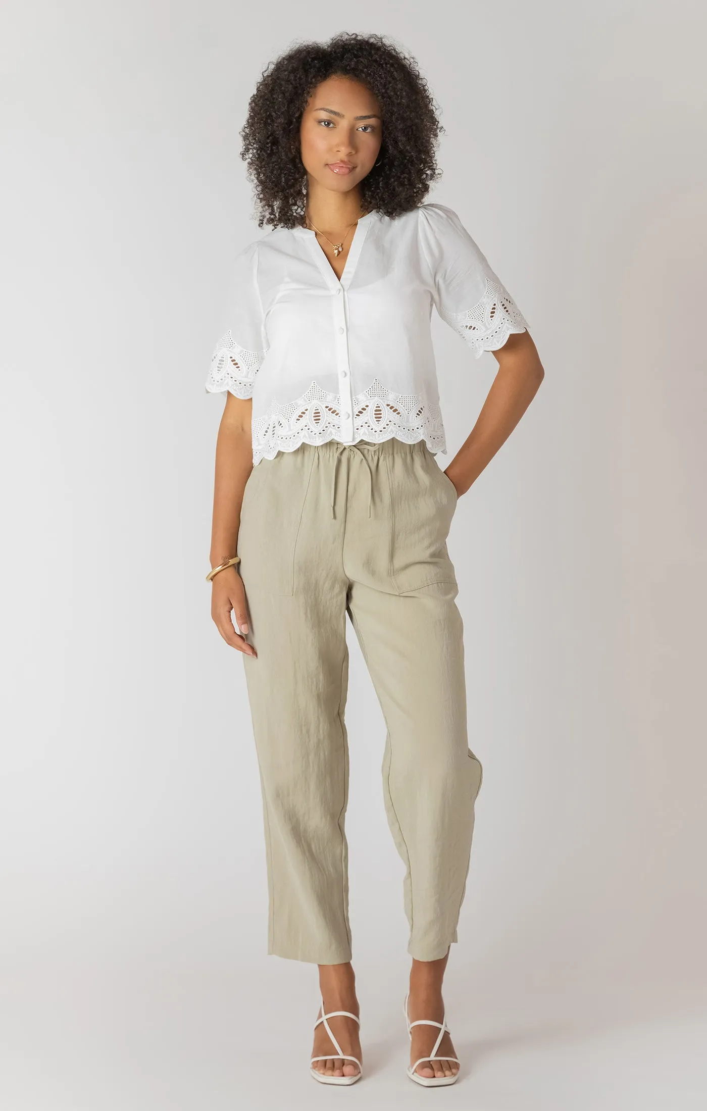 Straight Leg Pant - Room 34 sold by Uforia Muse product image thumbnail 3