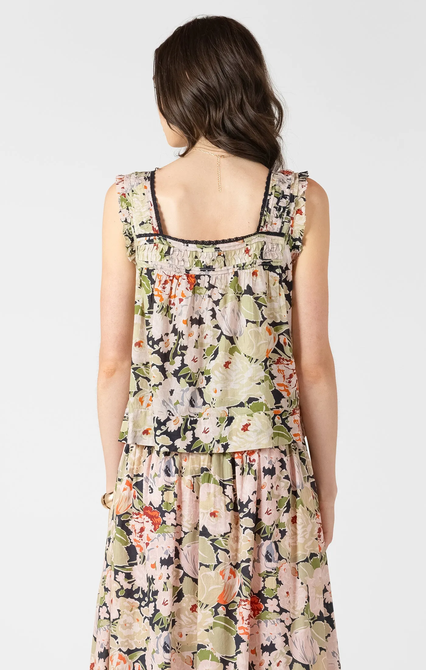Vintage Rose Tank - Dex sold by Uforia Muse product image thumbnail 2