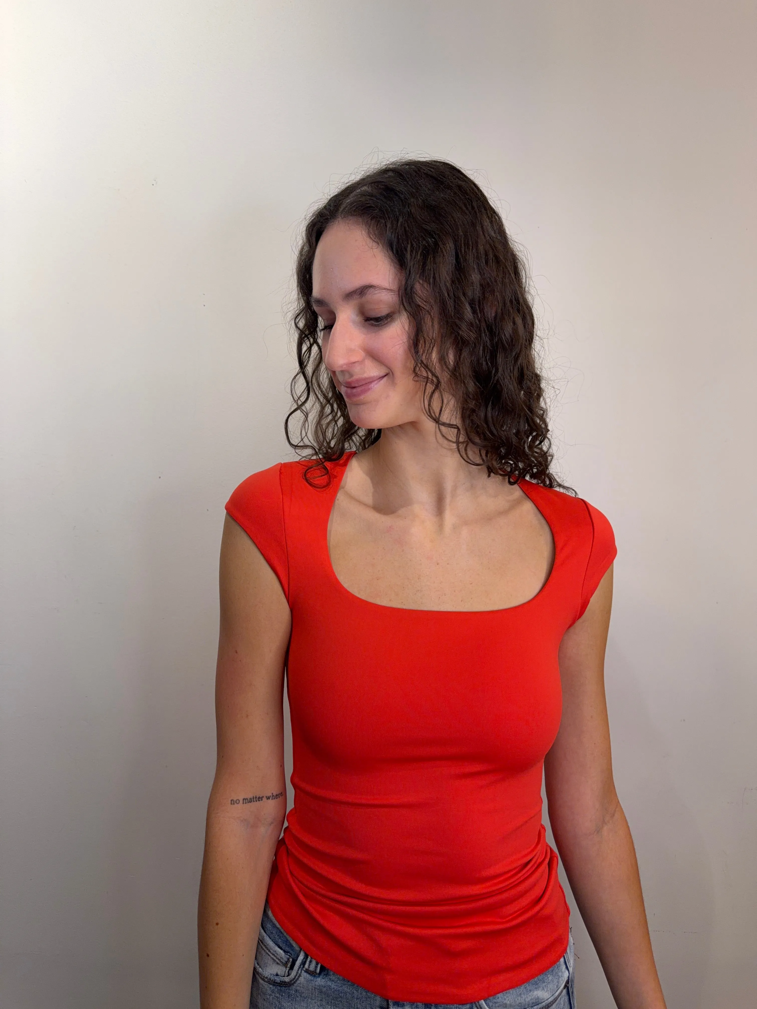 Tiara Cap Sleeve-Cherry-Second Skin-RD Style sold by Uforia Muse product image thumbnail 2