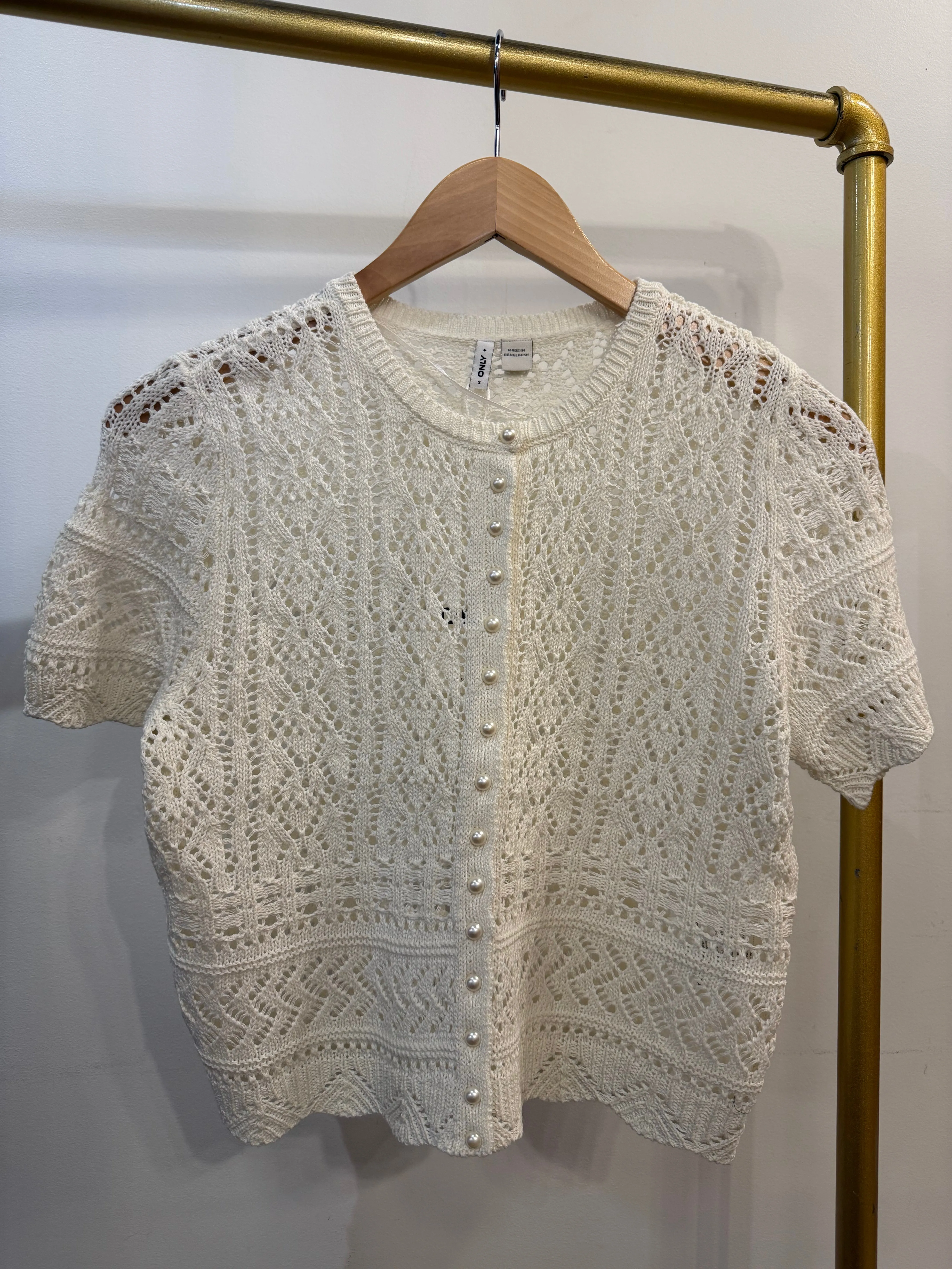 Elke Pearl Cardigan-Birch- Only sold by Uforia Muse