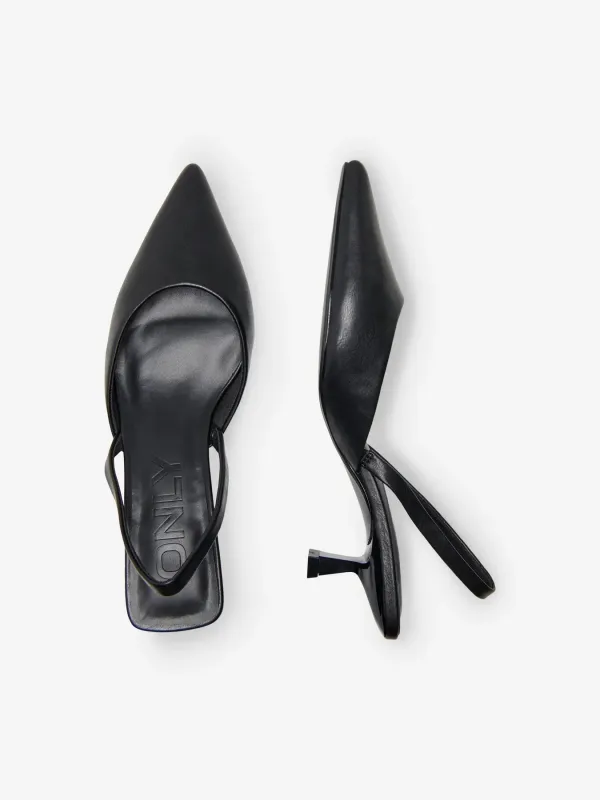Coco Slingback-BLK-Only sold by Uforia Muse