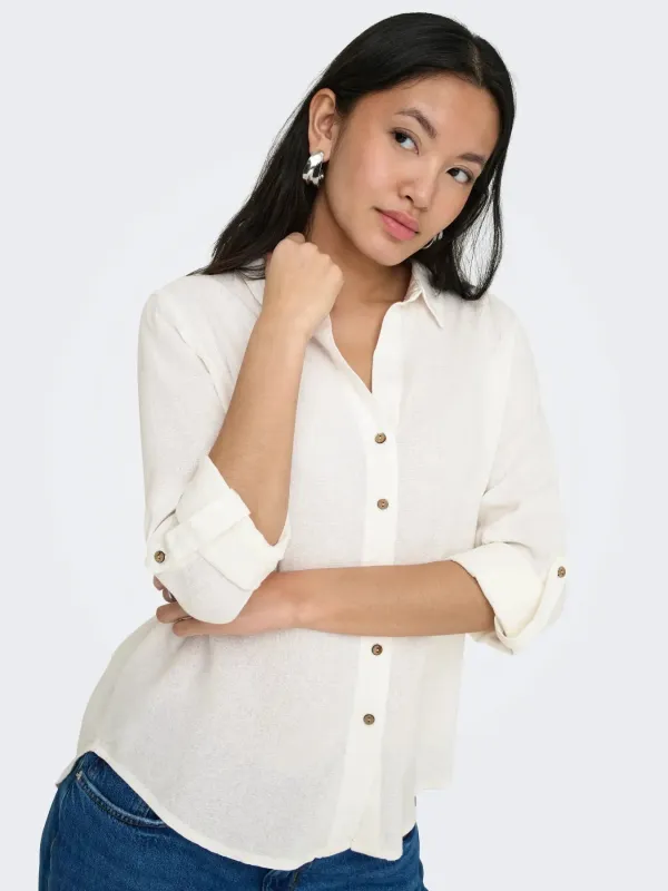 Goa Linen Shirt-Only made by Only