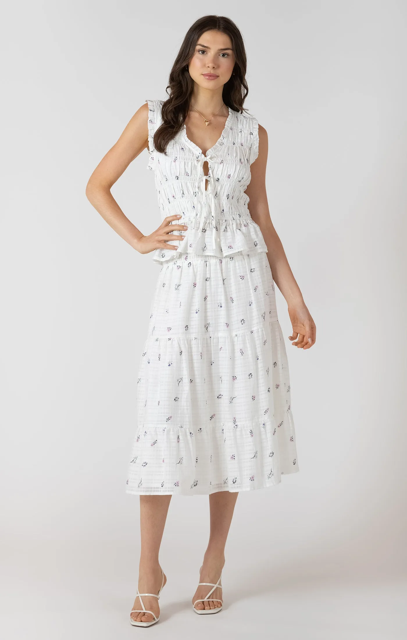 Daisy Rose Skirt- Dex sold by Uforia Muse product image thumbnail 4