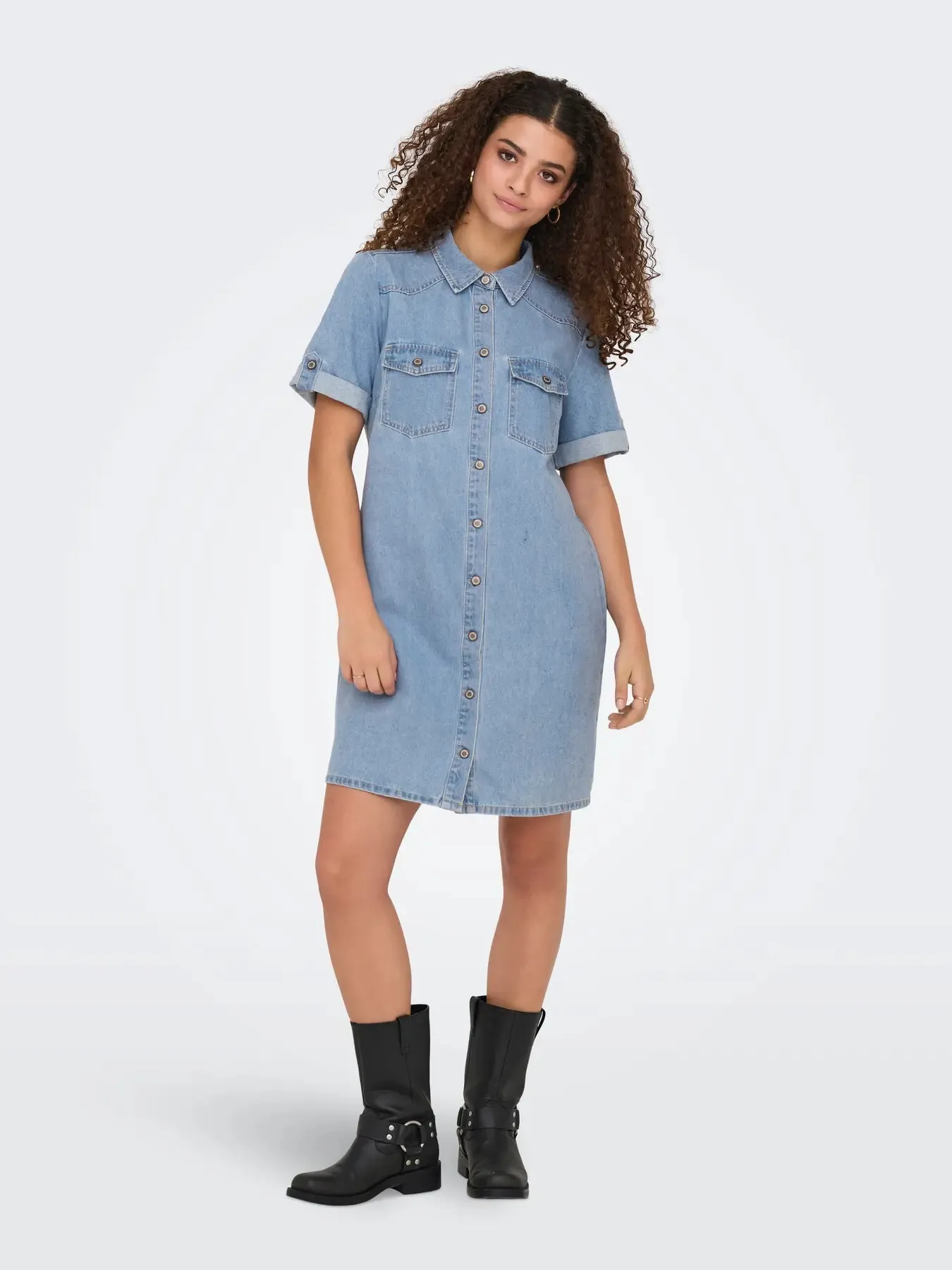 Lisa Denim Dress- Only sold by Uforia Muse product image thumbnail 5