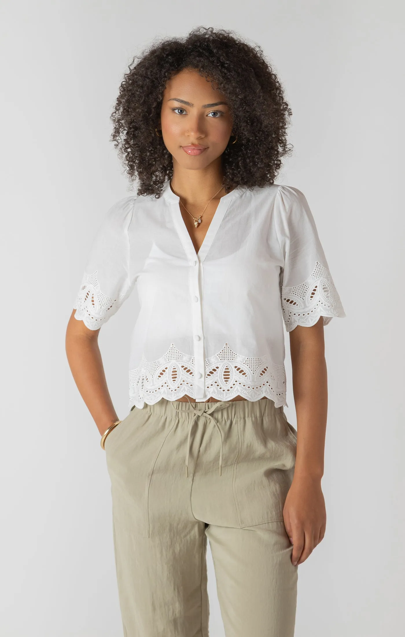 Ingrid Blouse- Room 34 sold by Uforia Muse