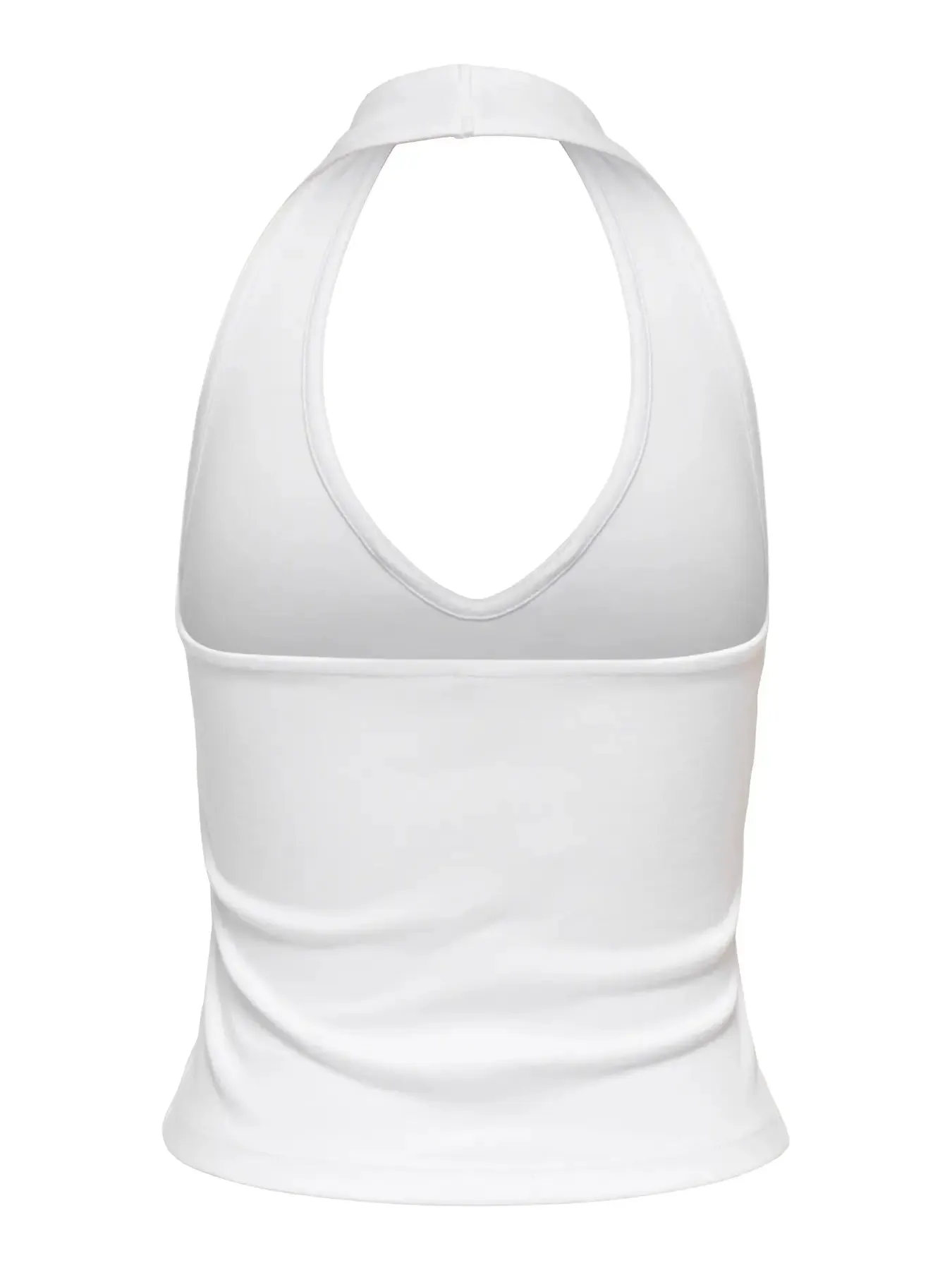 Malia Halterneck Top-Chocolate-Only sold by Uforia Muse product image thumbnail 2