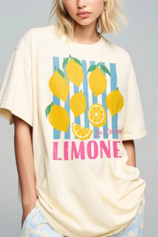 Lemone Graphic Tee made by Uforia Muse