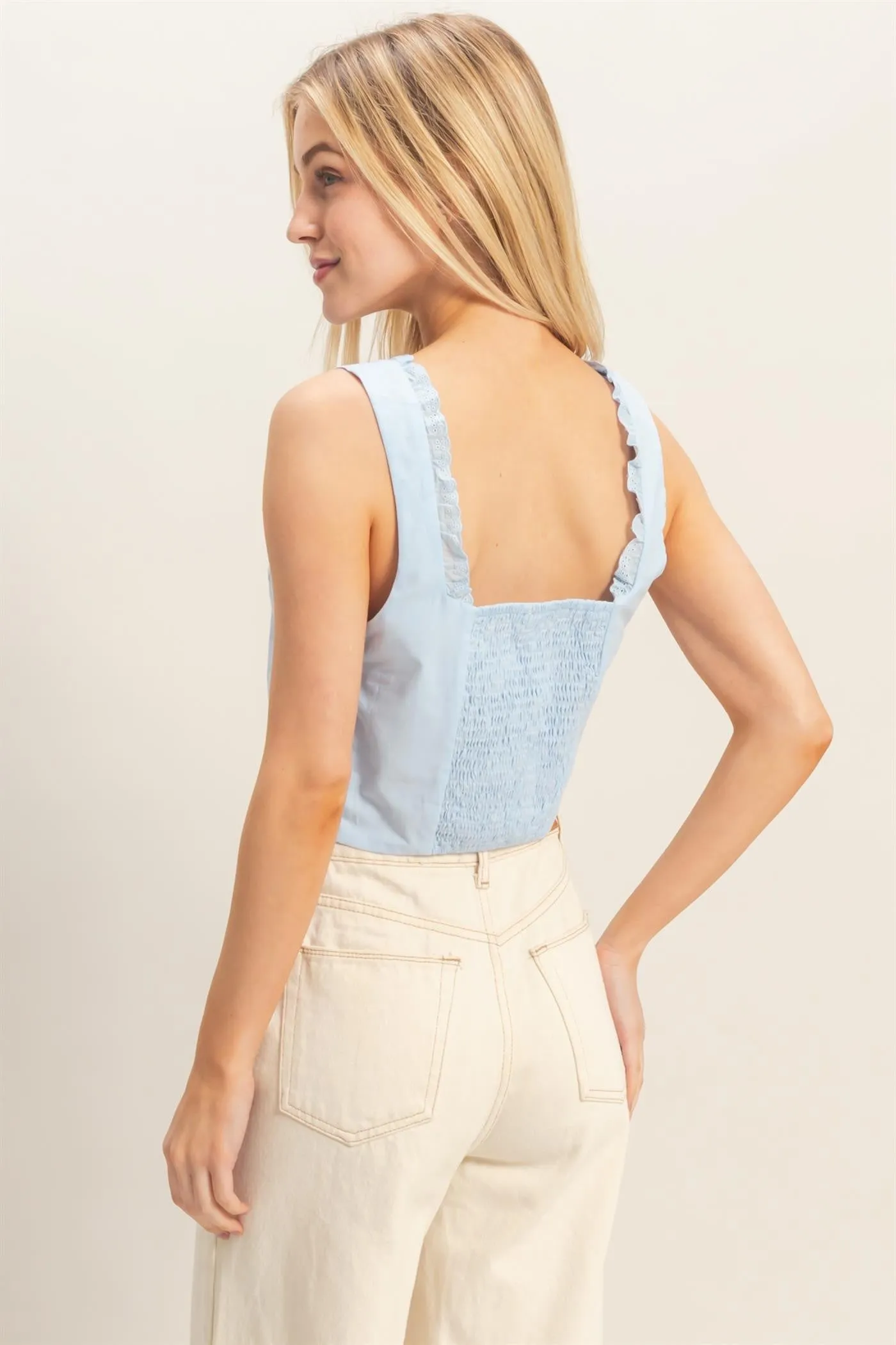 Ava Crop Tank sold by Uforia Muse product image thumbnail 2