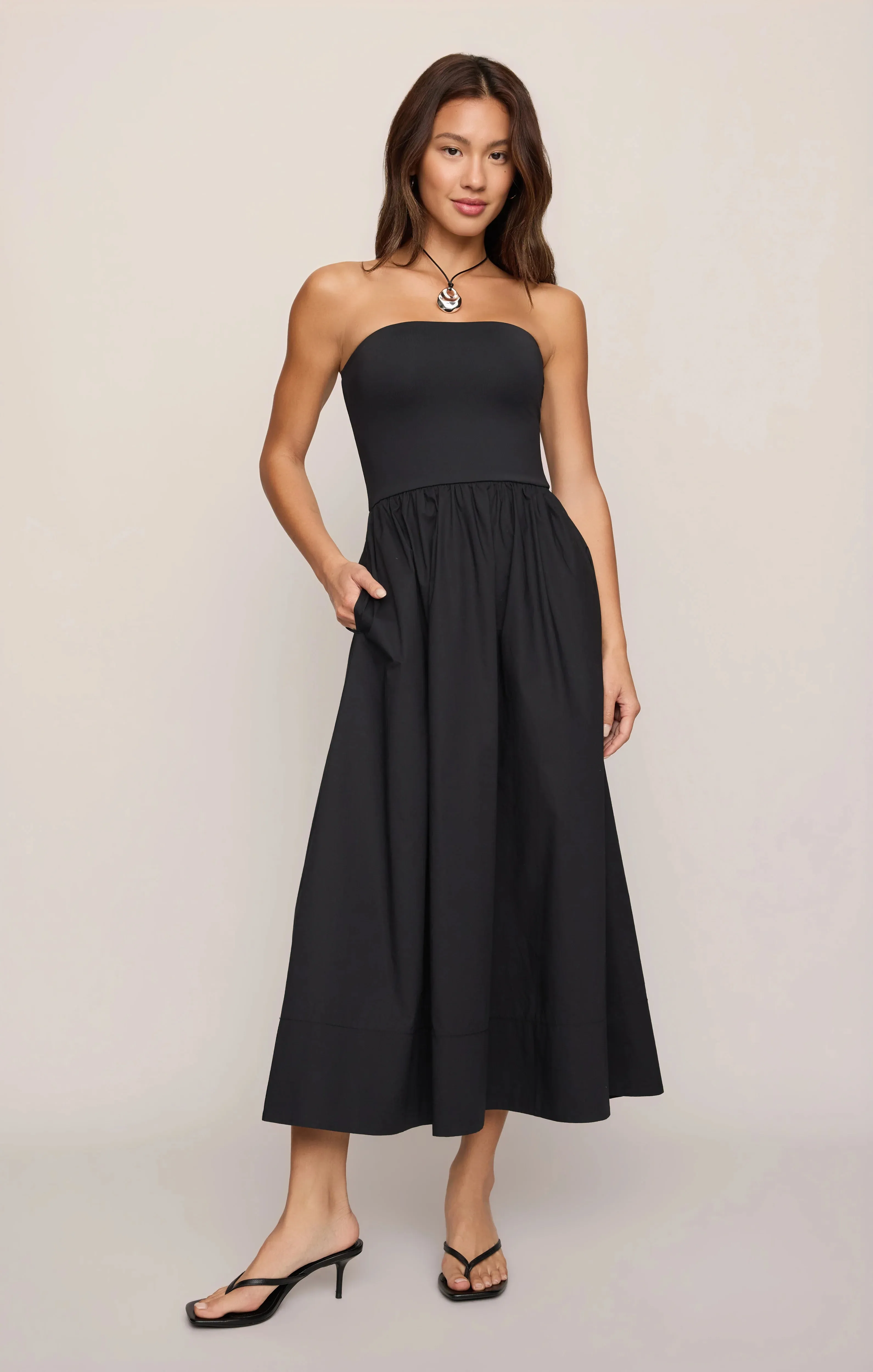 Sunsought Dress-Black- Z Supply sold by Uforia Muse product image thumbnail 5