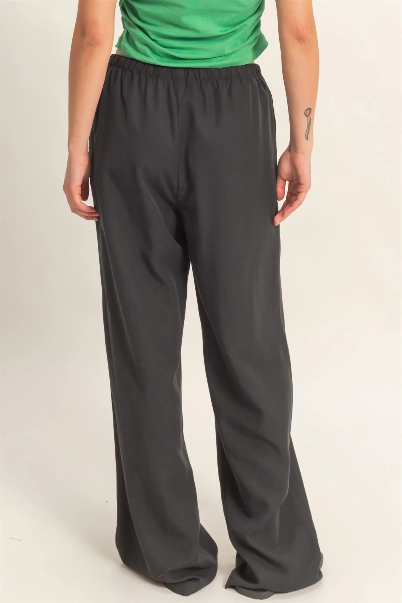 Drawstring Black Pant sold by Uforia Muse product image thumbnail 4