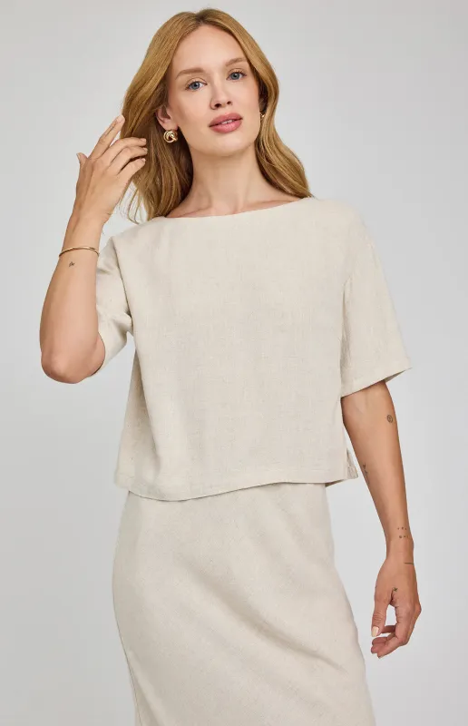 Gemini Linen Top-Linen- Gentle Fawn made by Gentle Fawn