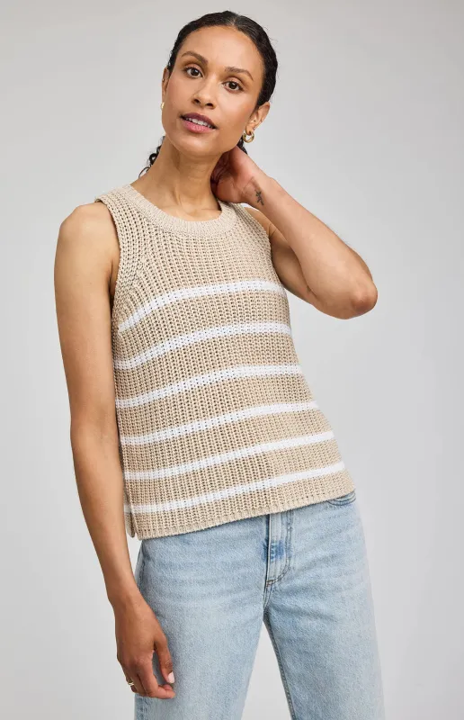 Andrea Knit Top-White-Gentle Fawn made by Gentle Fawn