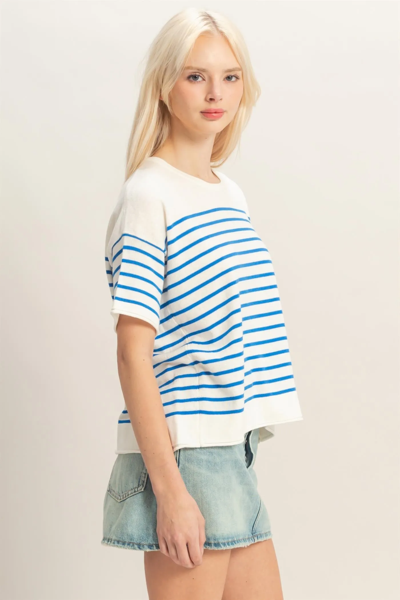 Riley Stripe Top sold by Uforia Muse product image thumbnail 4