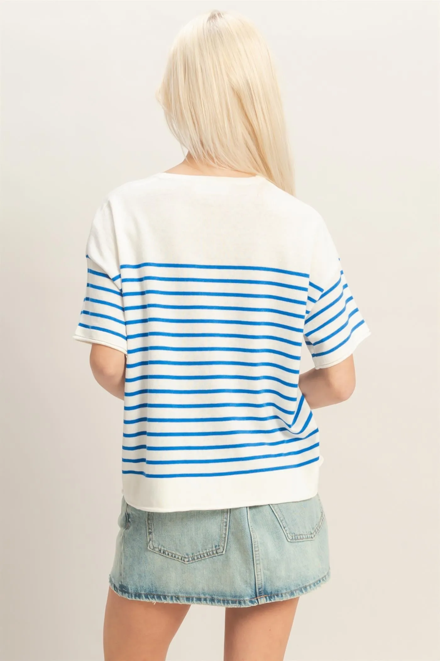 Riley Stripe Top sold by Uforia Muse product image thumbnail 2