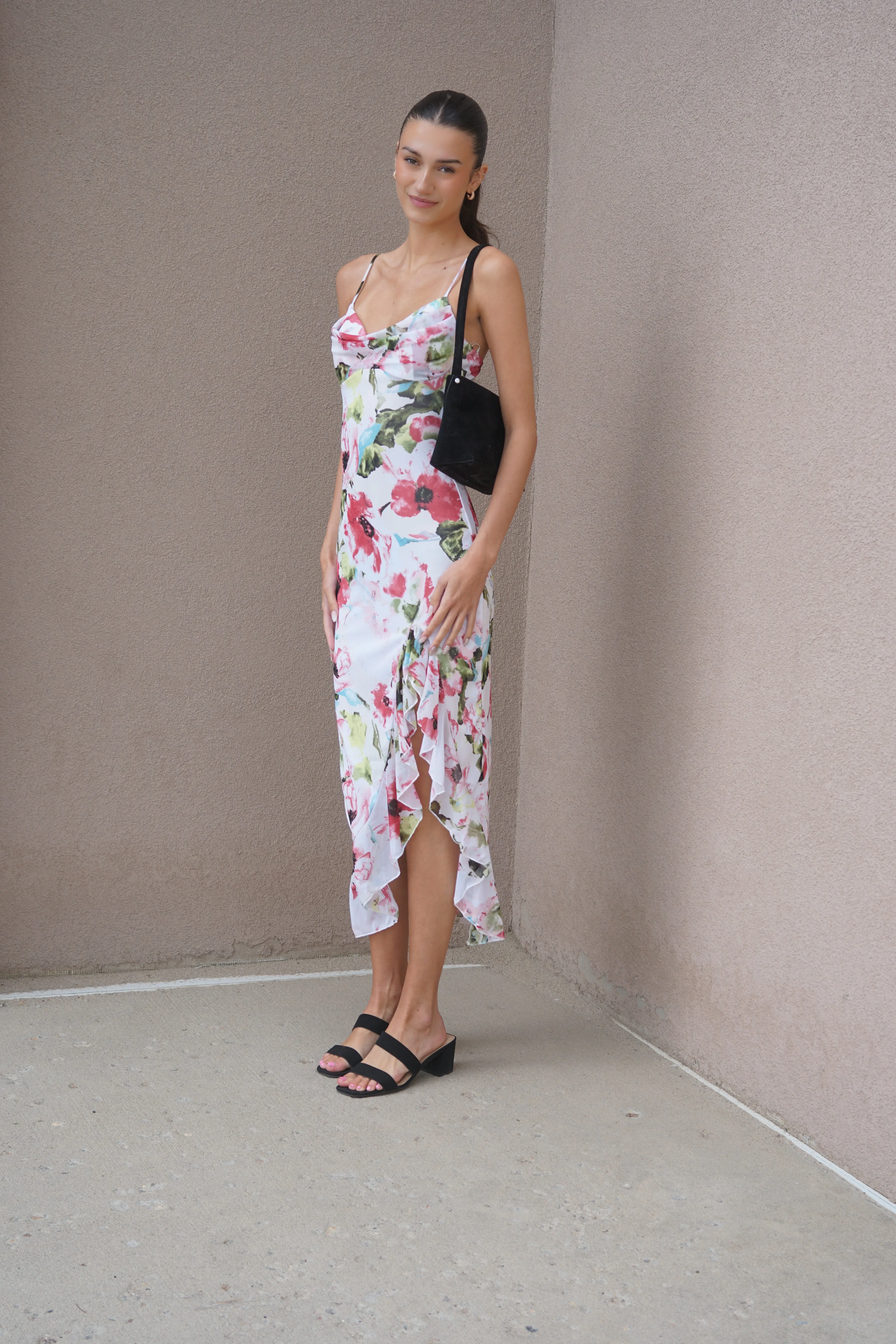 Odette Floral Dress sold by Uforia Muse product image thumbnail 5