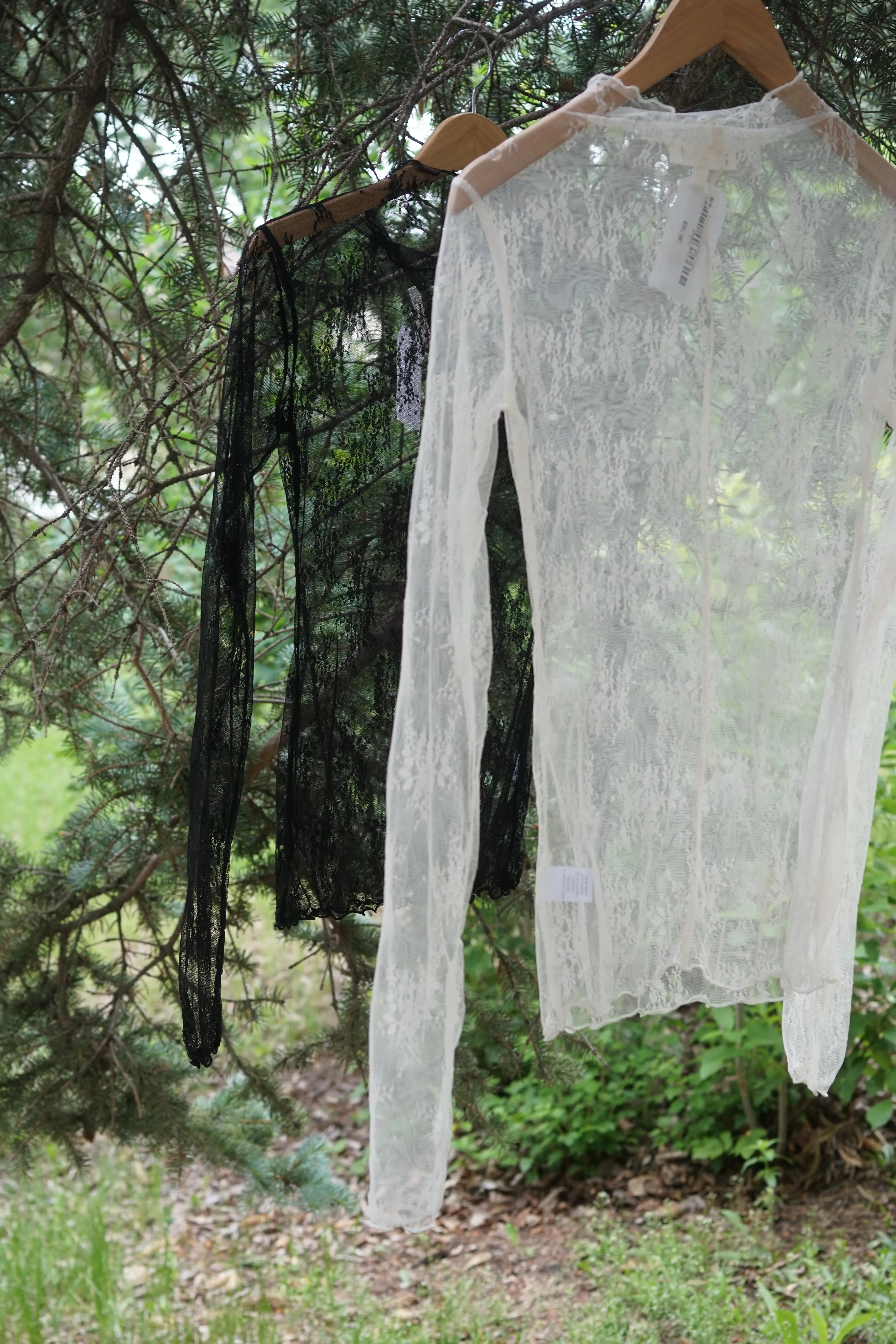 Backroads Lace Long Sleeve- Cream sold by Uforia Muse product image thumbnail 4