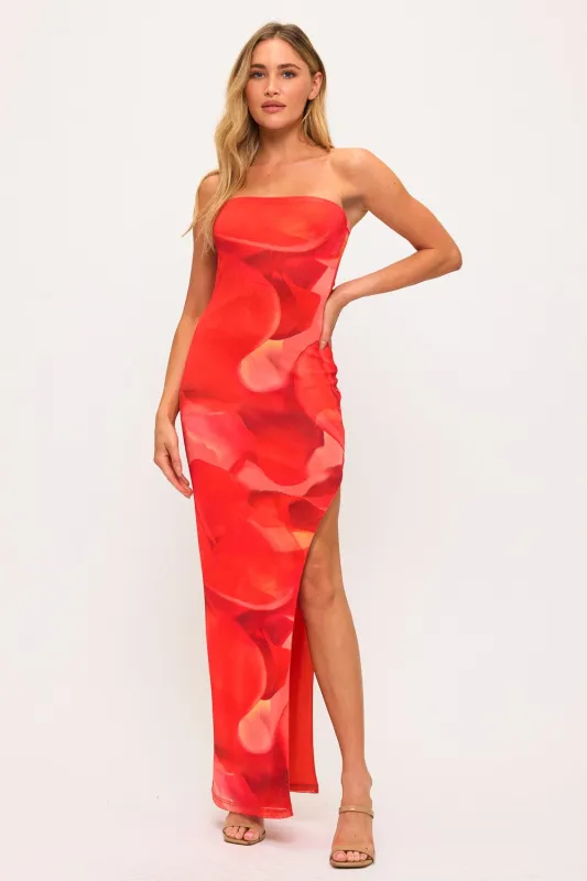 Tangerine Dream Dress made by Lovely Day
