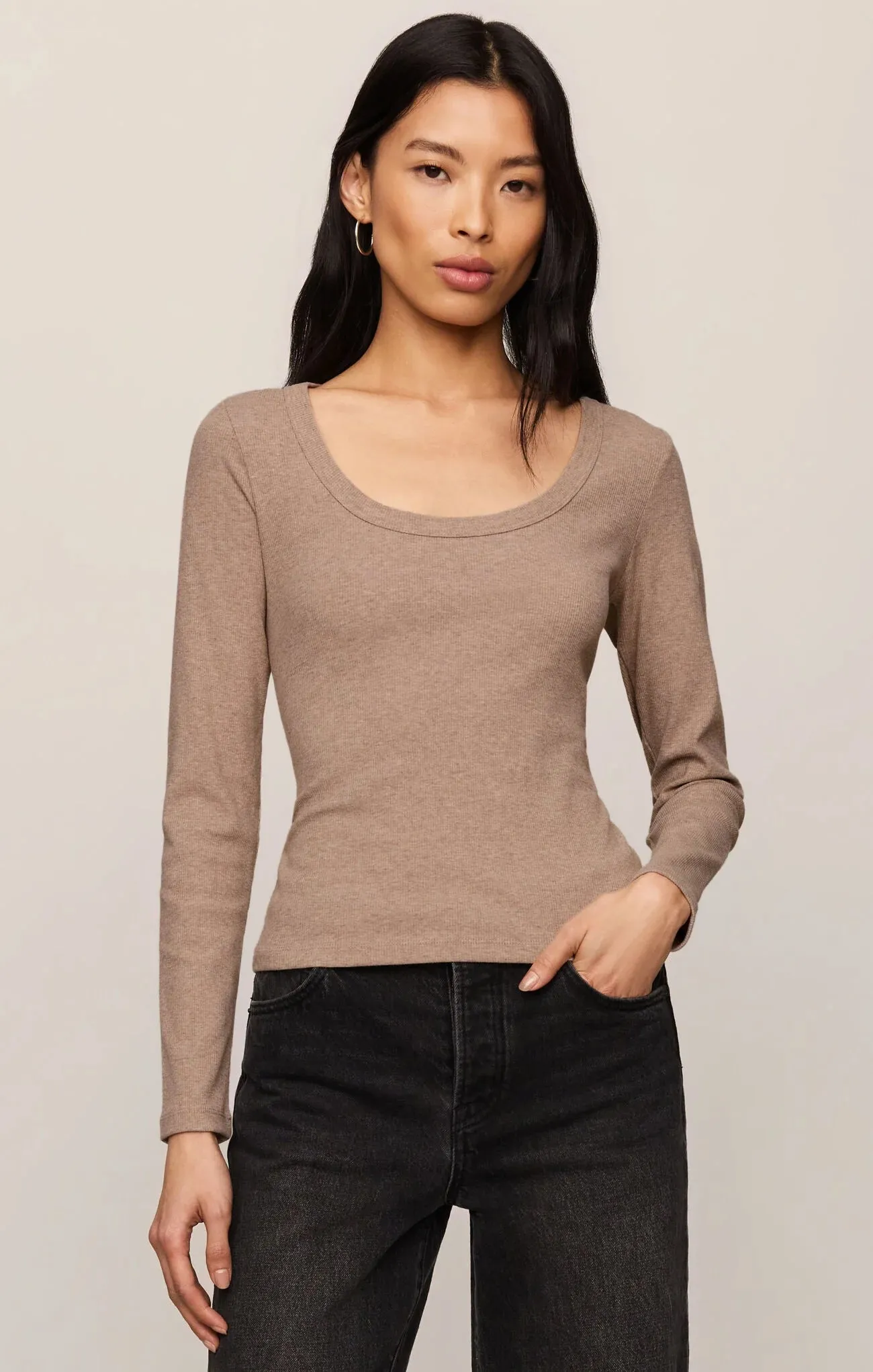Greyson Scoop Long Sleeve- Z Supply sold by Uforia Muse
