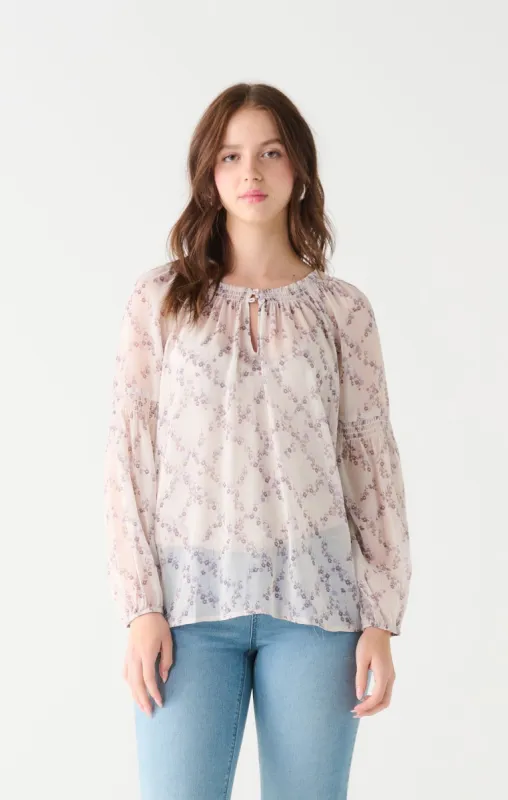Boho Blouse- Black Tape By Dex sold by Uforia Muse