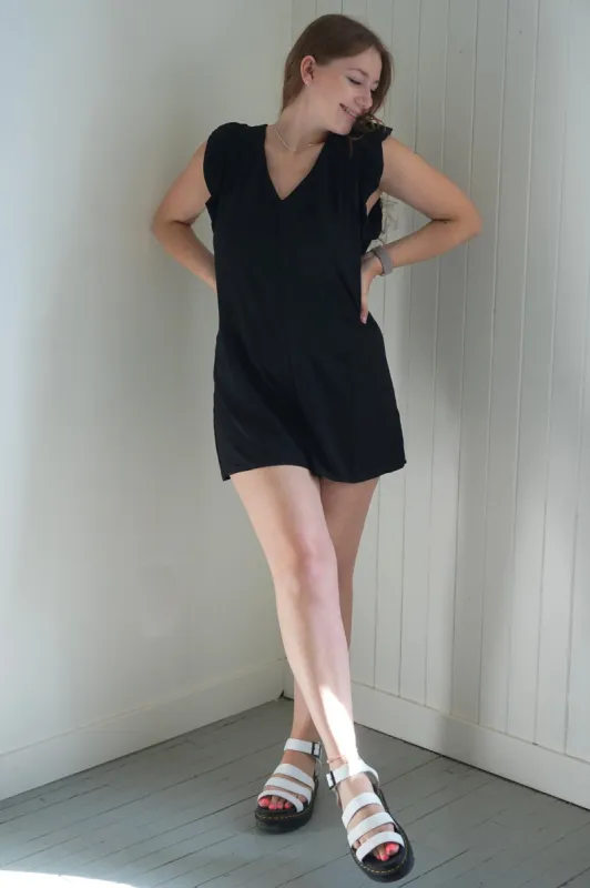 Keely Romper- Pink Martini sold by Uforia Muse