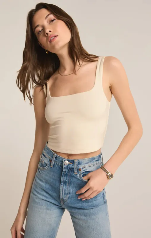 Myra Top-SeaSalt- Z Supply sold by Uforia Muse