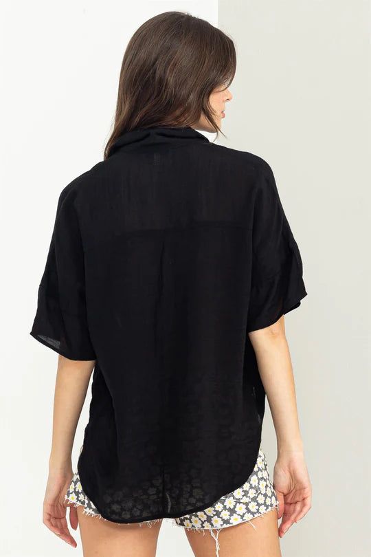 Gauzy S/S Shirt- 2Colours sold by Uforia Muse product image thumbnail 3