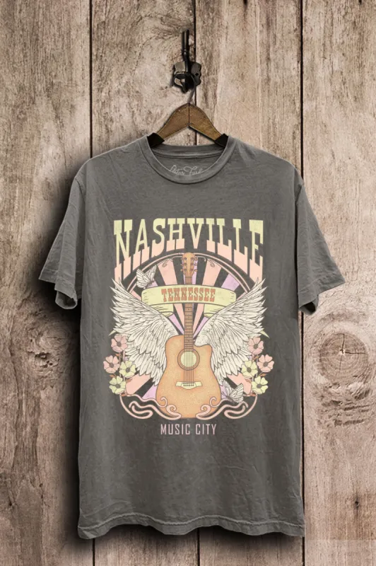 Nashville Tennessee Graphic Tee sold by Uforia Muse