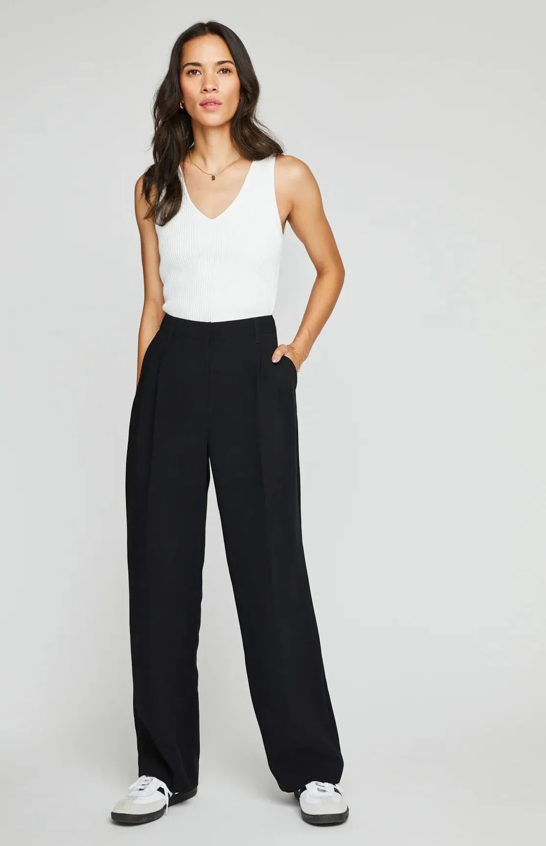 Lottie Trouser Pant- Gentle Fawn sold by Uforia Muse
