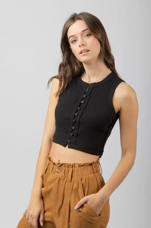 Katrina Crop - 2 Colours! sold by Uforia Muse