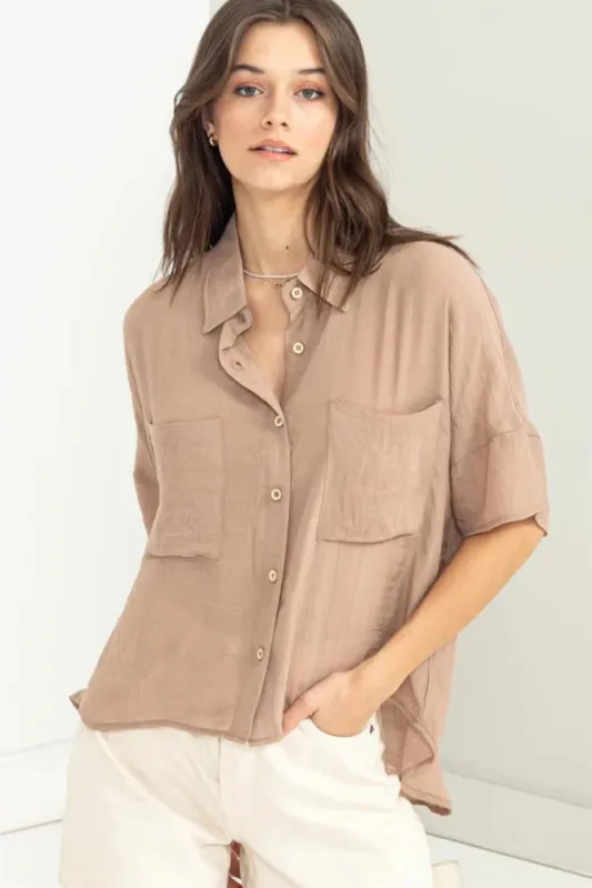Gauzy S/S Shirt- 2Colours sold by Uforia Muse