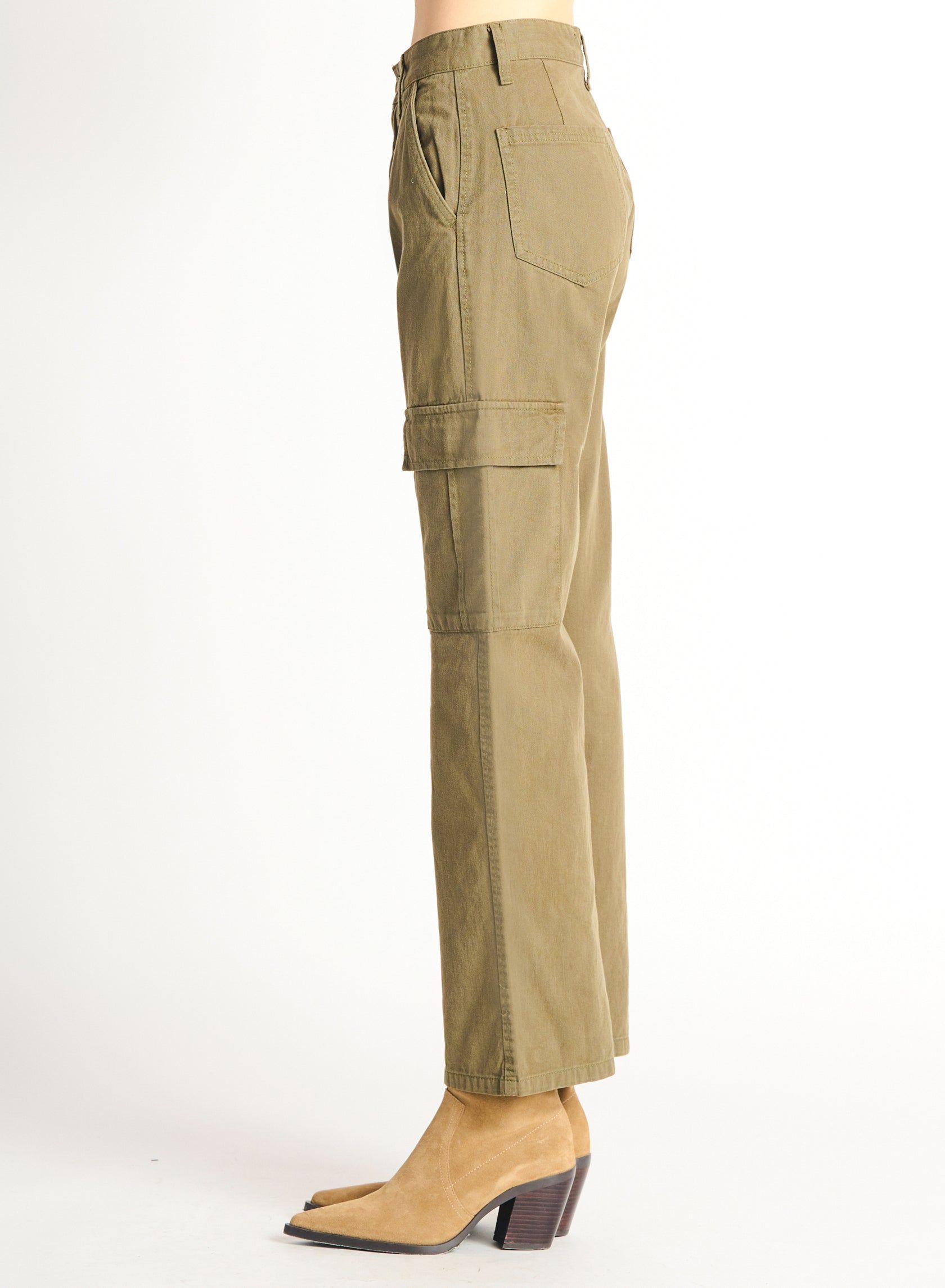 Straight Leg Cargo Pant- Dex sold by Uforia Muse product image thumbnail 5