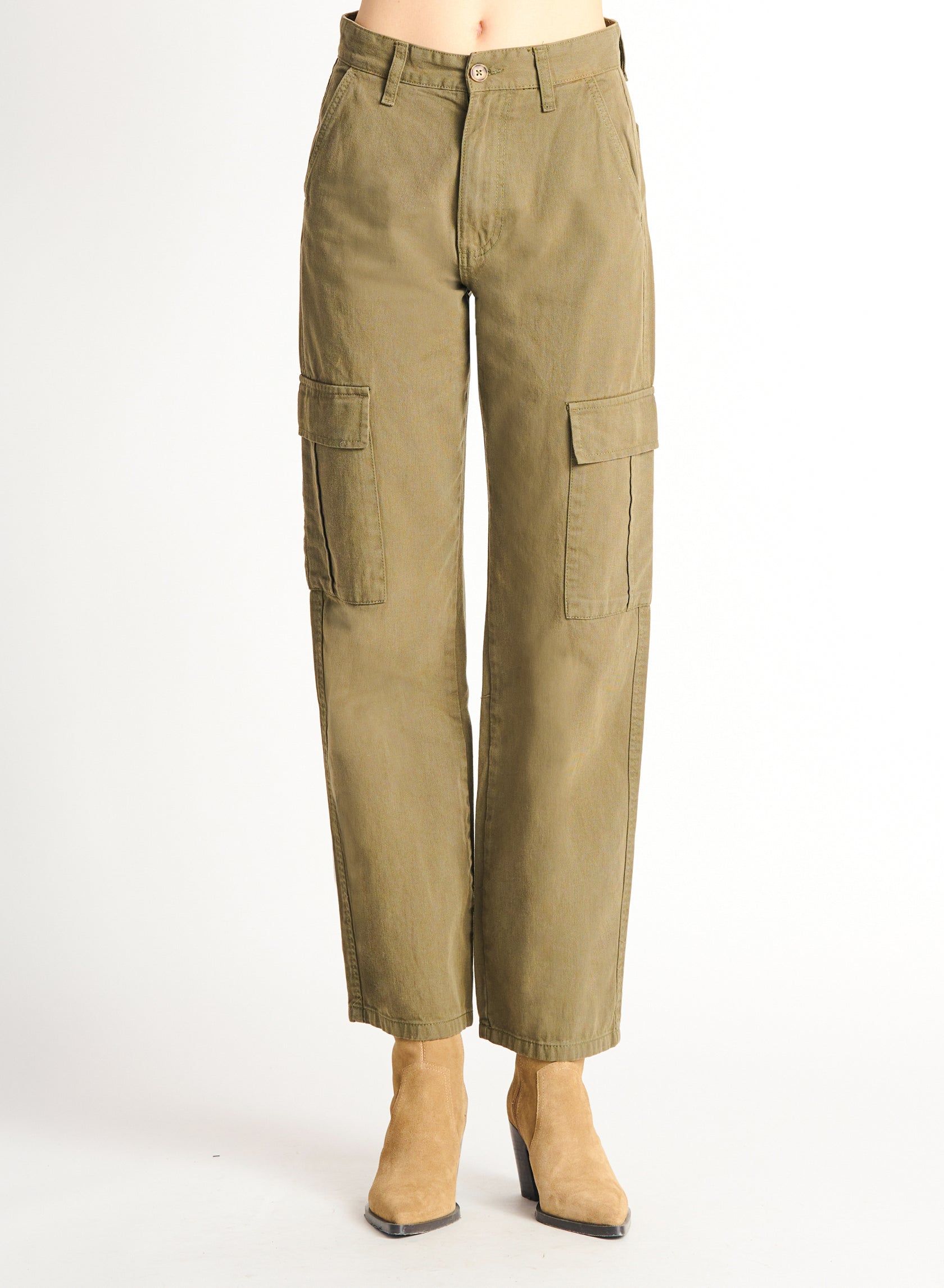 Straight Leg Cargo Pant- Dex sold by Uforia Muse product image thumbnail 2