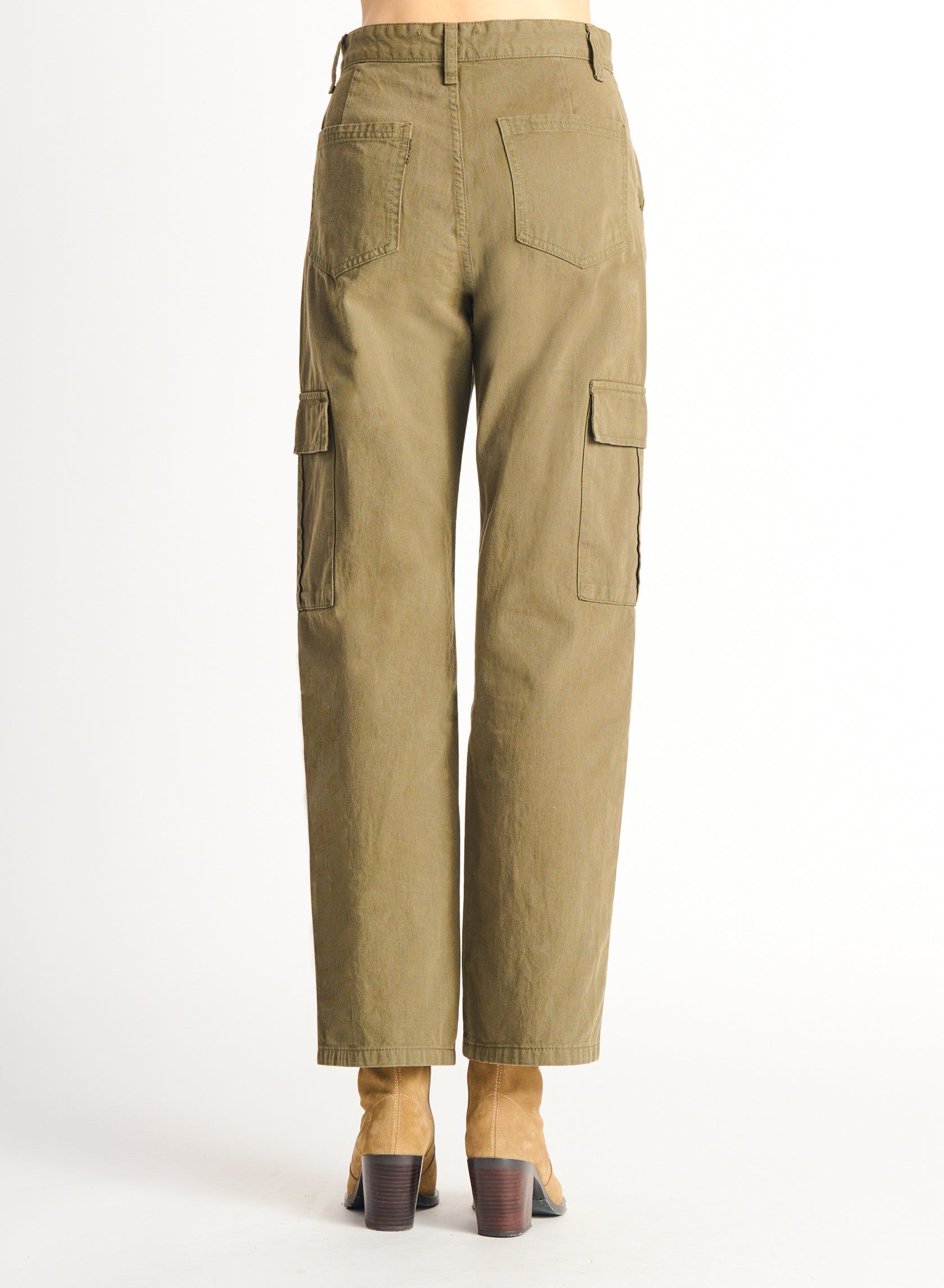 Straight Leg Cargo Pant- Dex sold by Uforia Muse product image thumbnail 4