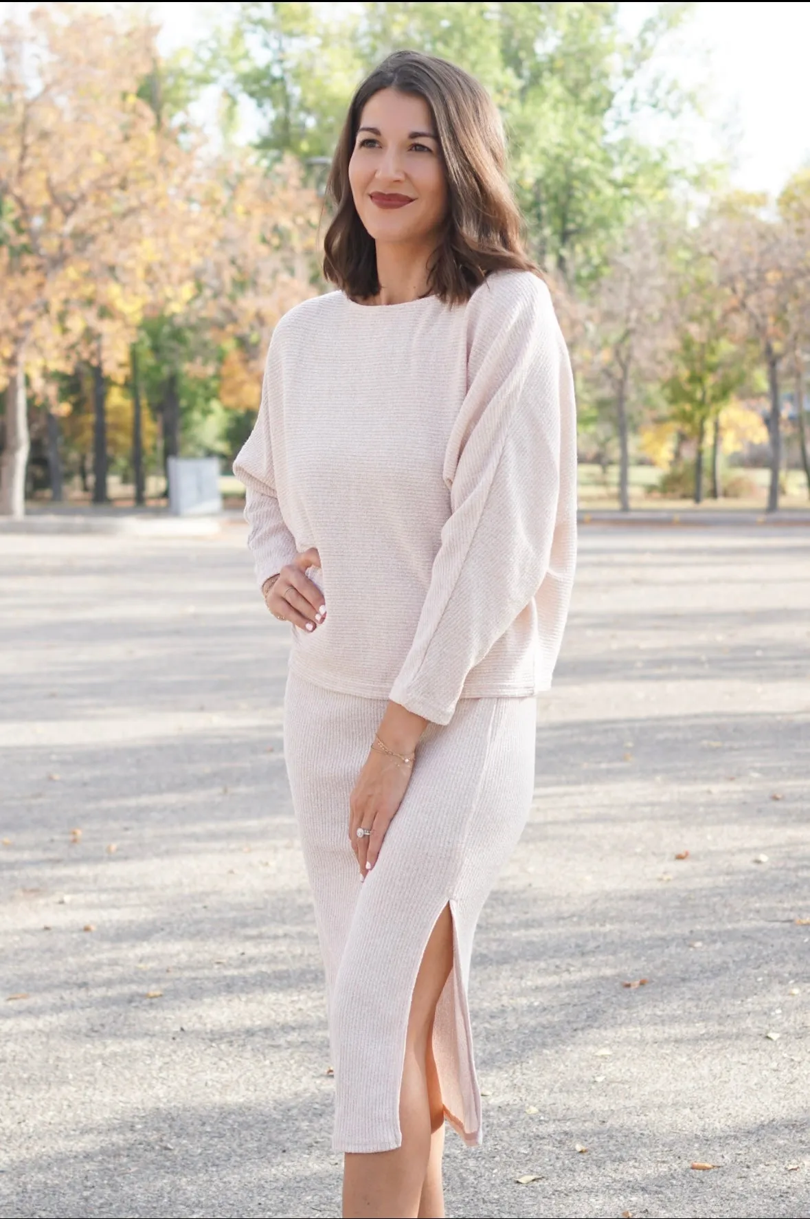 Penny Midi Skirt- Sadie & Sage sold by Uforia Muse product image thumbnail 2