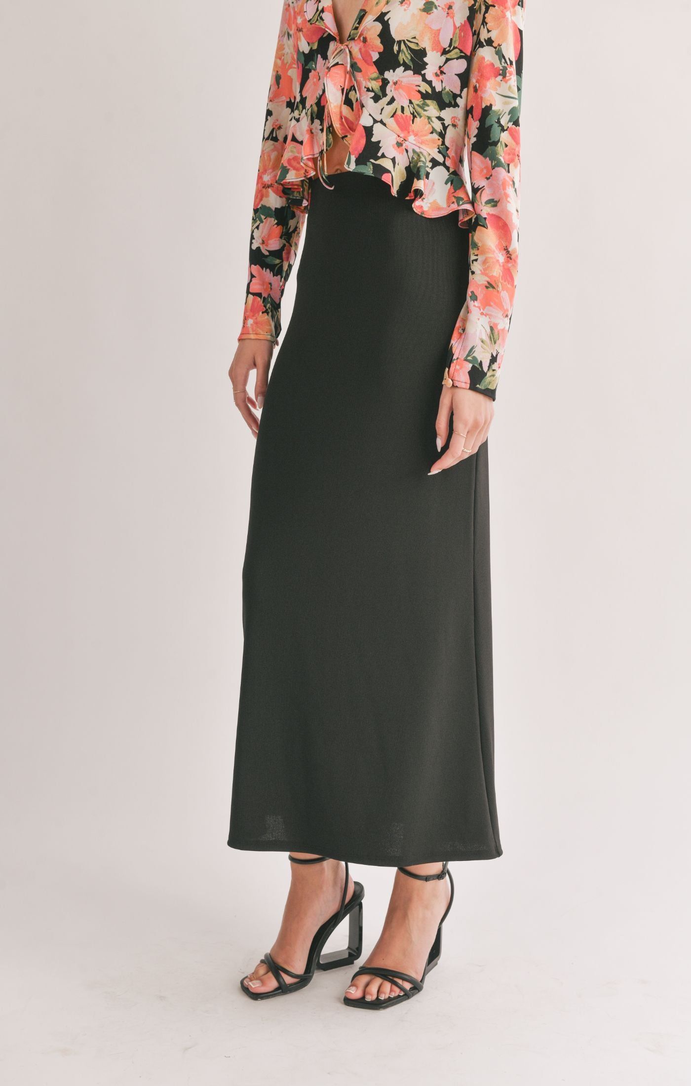 Icon Maxi Skirt- Sage The Label sold by Uforia Muse product image thumbnail 4