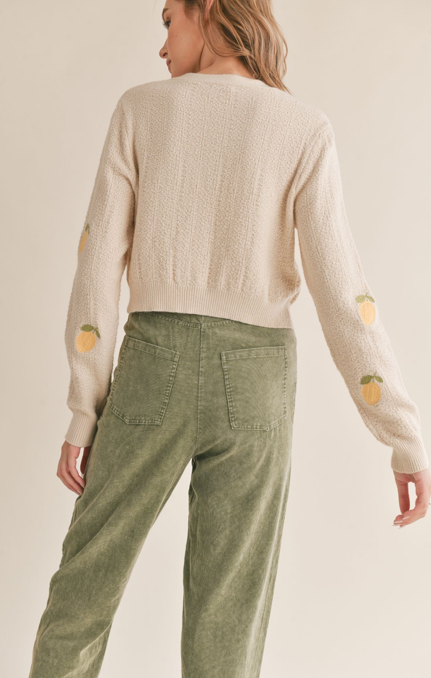 Esme Lemon Cardi- Sadie & Sage sold by Uforia Muse product image thumbnail 5