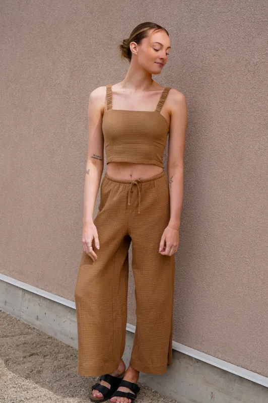 Cambria Gauze Top- Z Supply sold by Uforia Muse