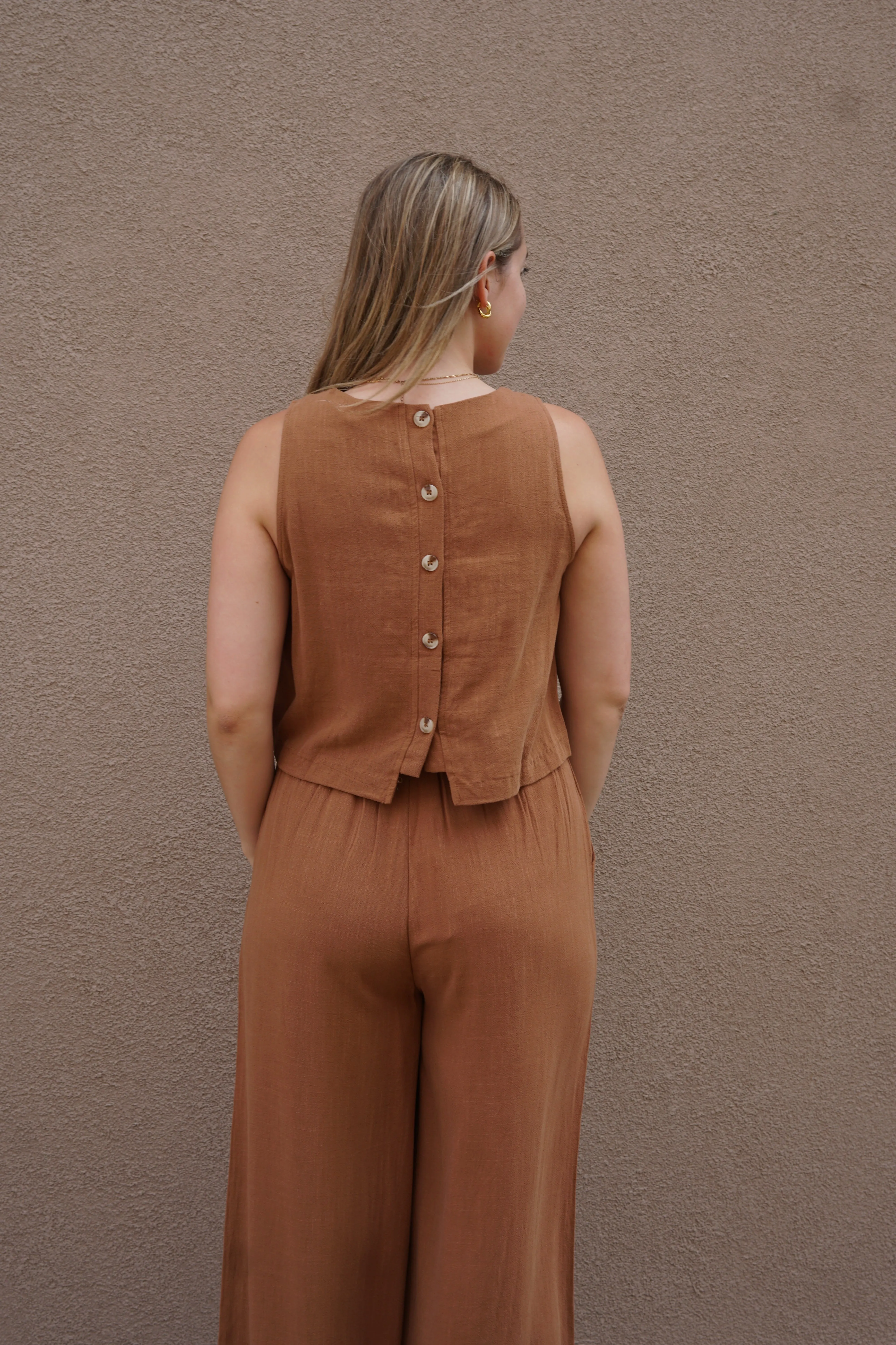 Sugarloaf Linen Pant- Sadie & Sage sold by Uforia Muse product image thumbnail 5