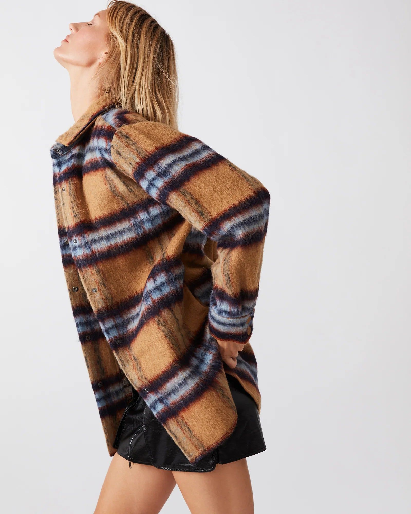 Eldridge Shirt Jacket- Steve Madden sold by Uforia Muse product image thumbnail 2