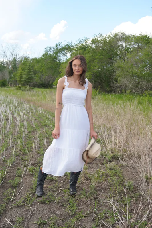 The Paige Dress - White sold by Uforia Muse