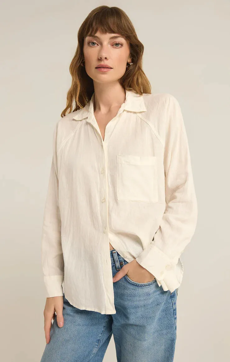 The Linen Shirt- Z Supply sold by Uforia Muse