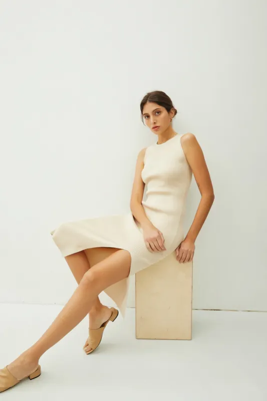 Keera Dress- Cream sold by Uforia Muse