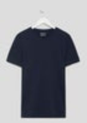 Navy Essential V-Neck T-Shirt sold by Matalan