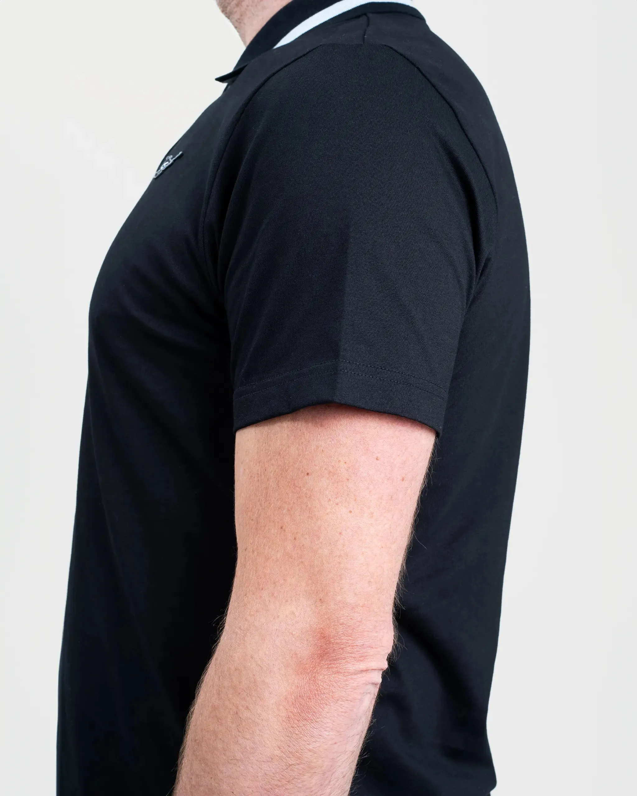 Newcastle United Black Tipped Polo Shirt sold by Newcastle United product image thumbnail 5