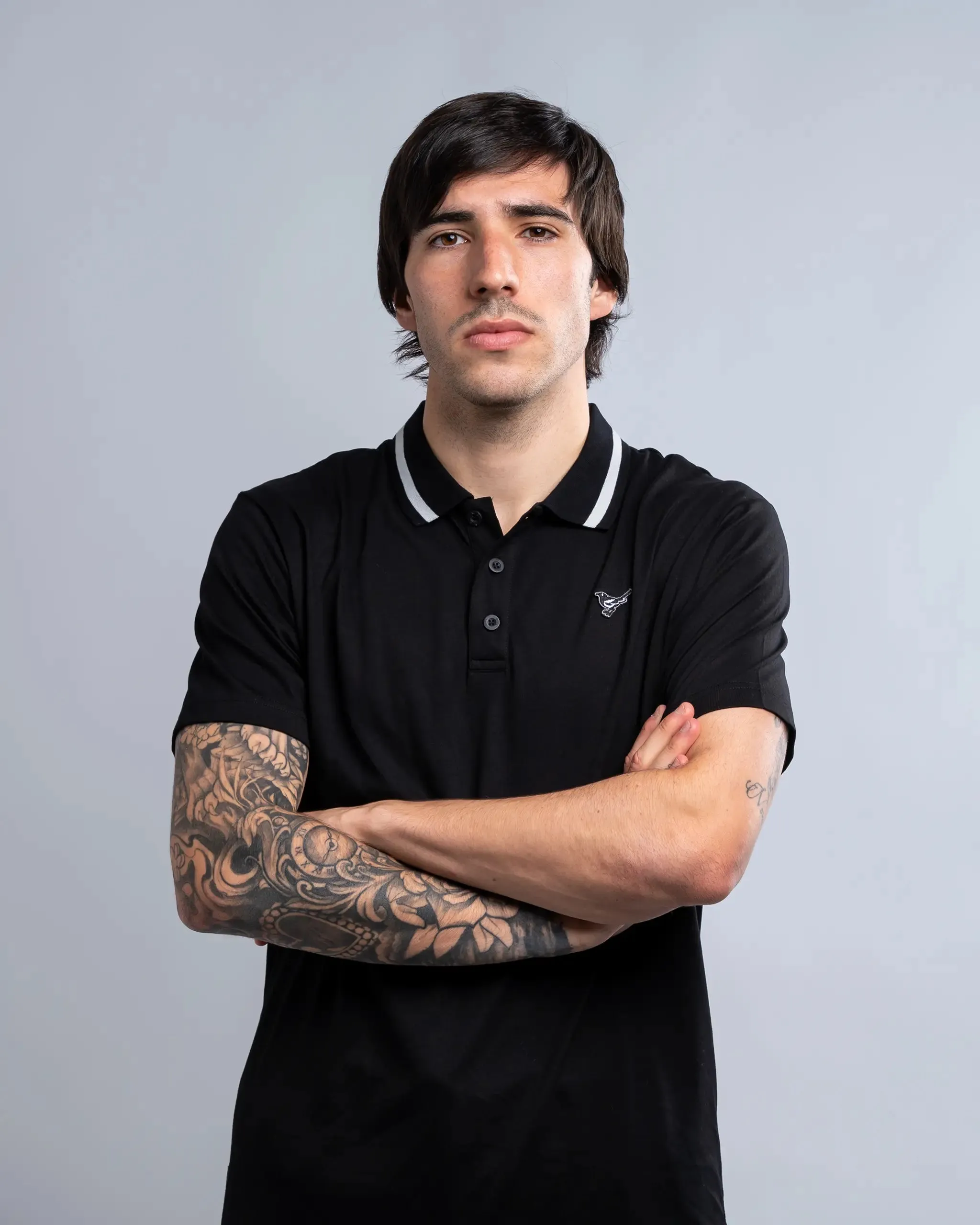 Newcastle United Black Tipped Polo Shirt sold by Newcastle United product image thumbnail 2