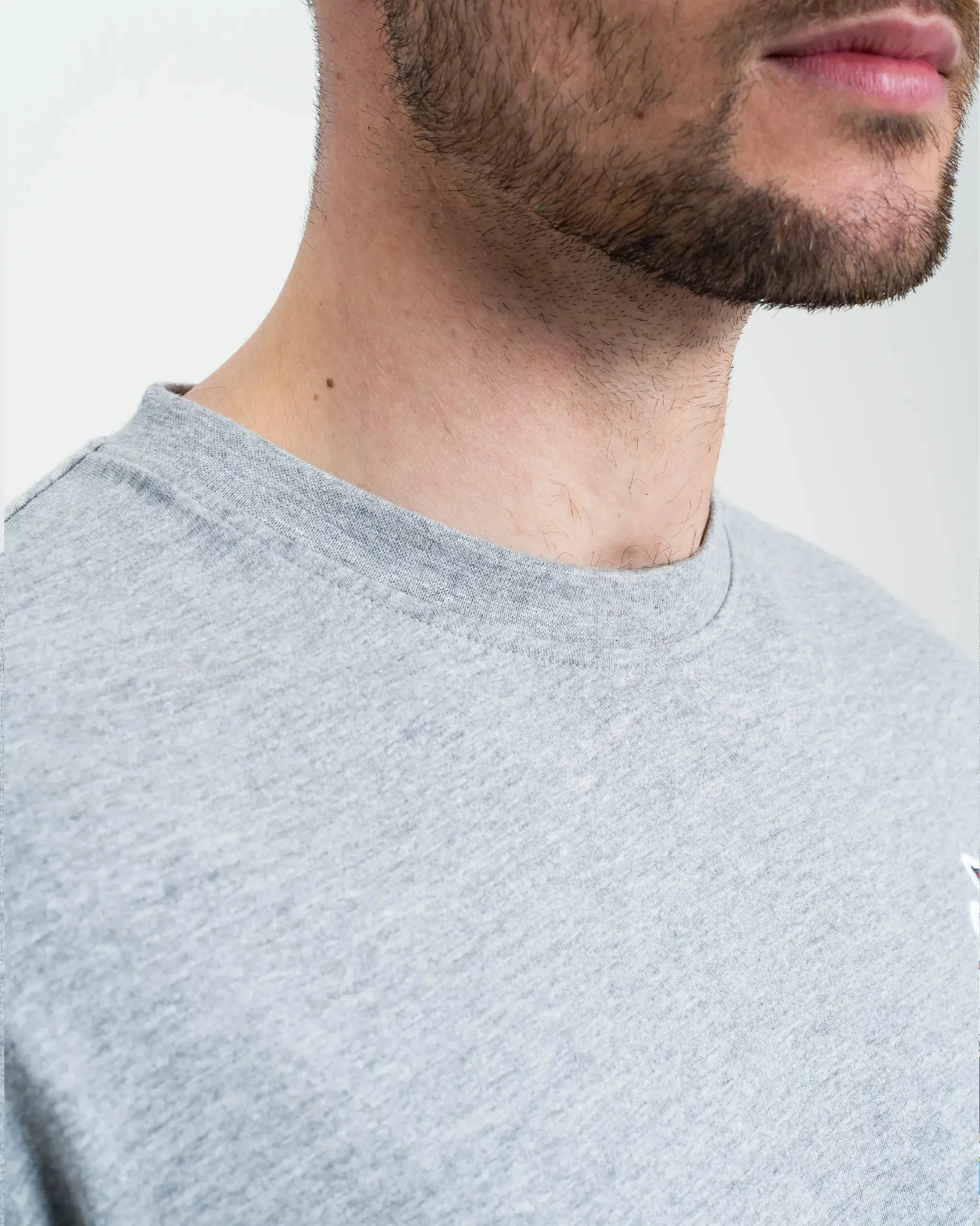 Newcastle United Men's Grey Marl Terrace Crest T-Shirt sold by Newcastle United product image thumbnail 5