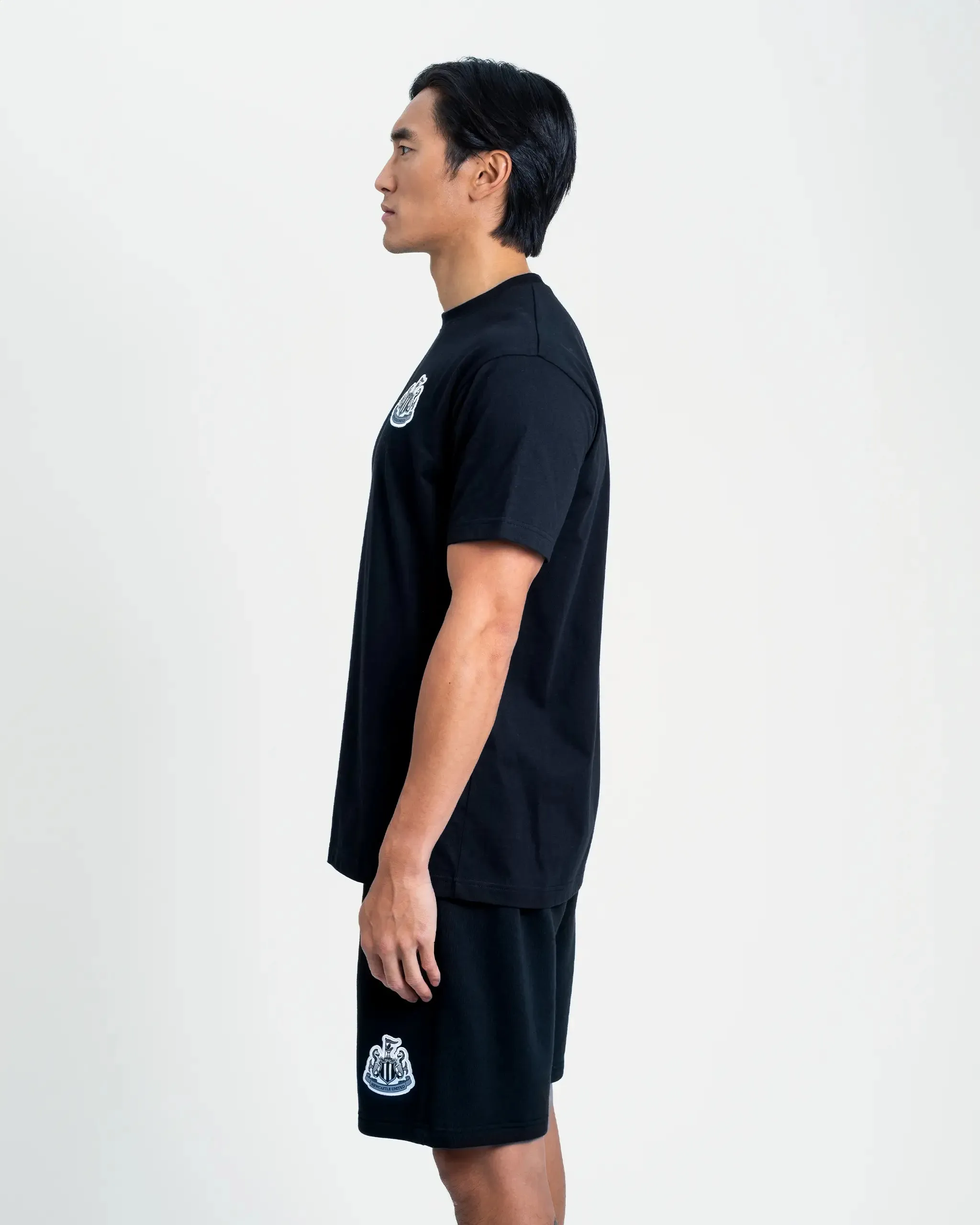 Newcastle United Men's Black Terrace Crest T-Shirt sold by Newcastle United product image thumbnail 4