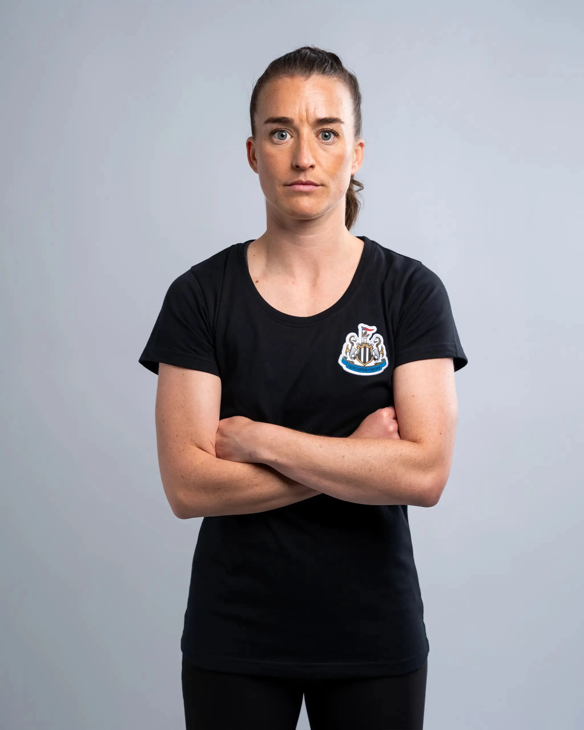Newcastle United Women's Black Terrace Crest T-Shirt sold by Newcastle United