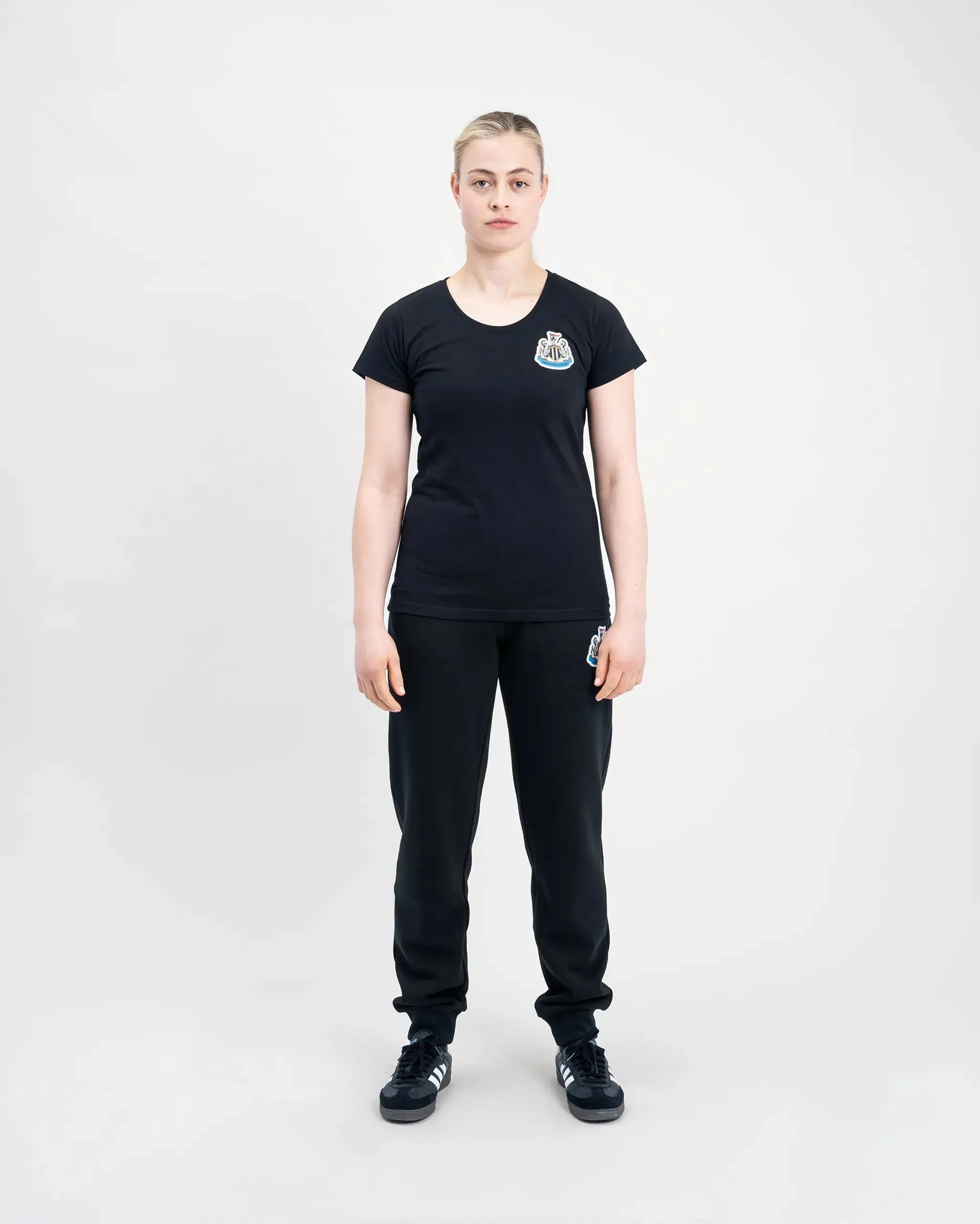 Newcastle United Women's Black Terrace Crest T-Shirt sold by Newcastle United product image thumbnail 4